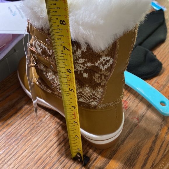 DREAM PAIRS Girls Mid-Calf Winter Snow Boots for Little Kids/Big Kids Size 10 - Picture 5 of 9